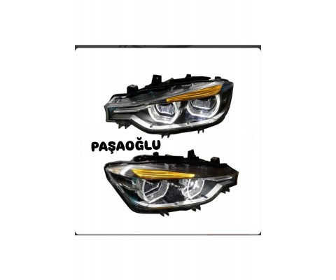 F30 Lci Far & Bmw 3 Serisi Led Far & Tak Çalıştır 2012-2015 Uyumlu