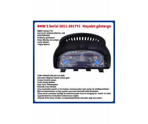 Bmw 5 Serisi F10 2011-2017Yıl Hayalet Gösterge